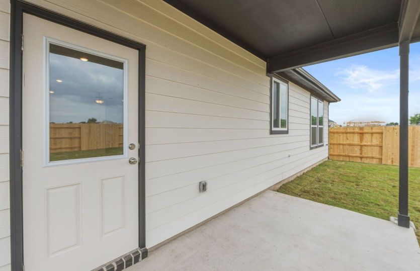 Covered Back Patio