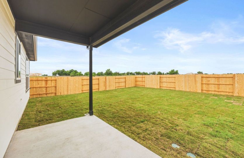 Covered Back Patio