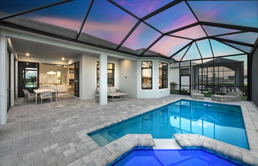 The ideal outdoor living space