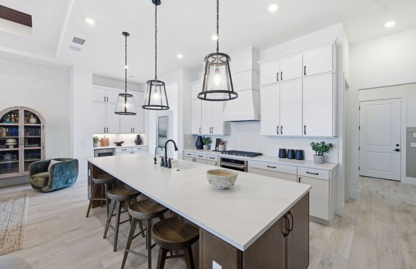 Tons of storage in your designer kitchen