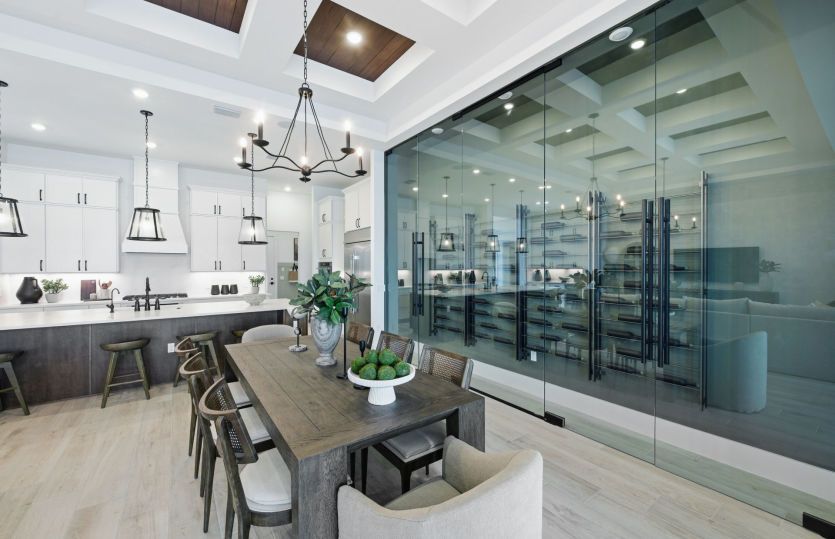 Cafe area, perfect for hosting dinners