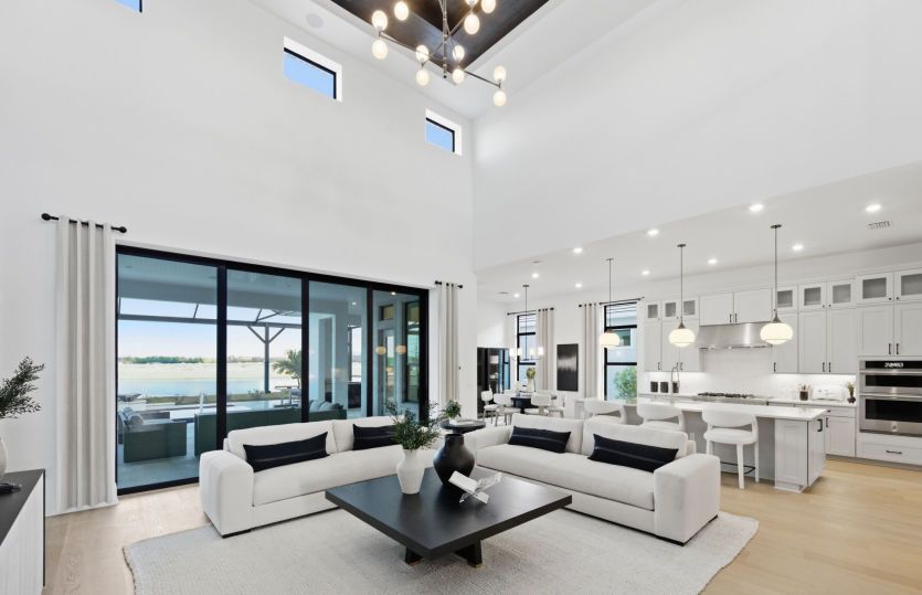 Gathering room, the ideal new home layout