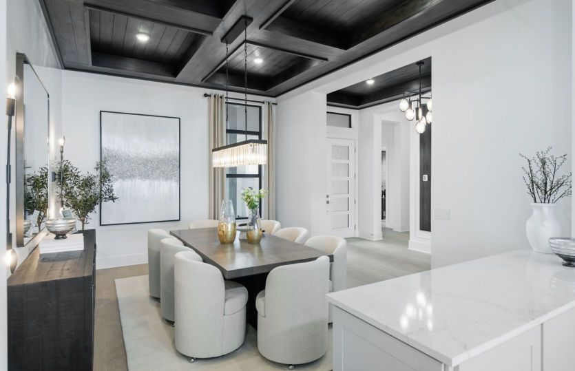 Designated dining area