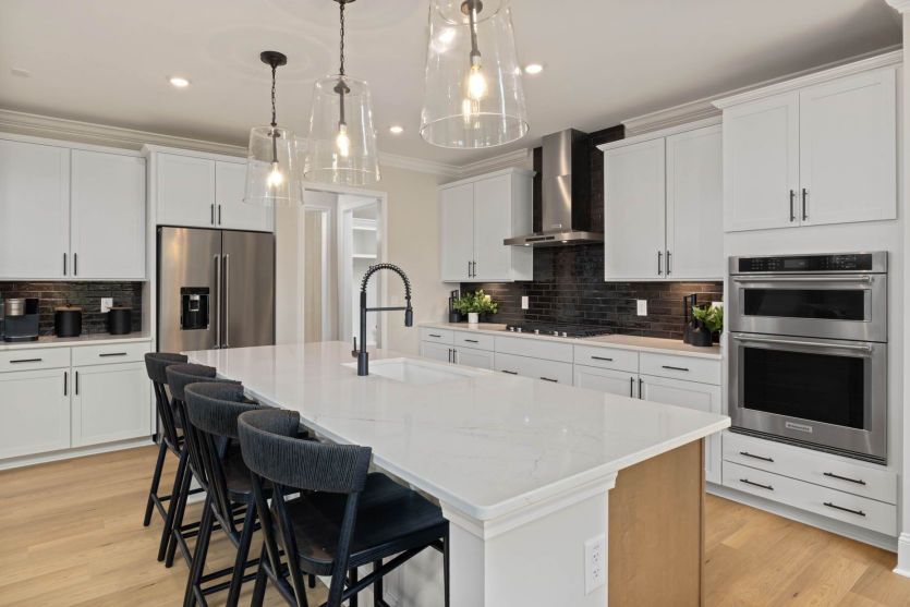 Oversized Dream Kitchen has Functional Layout making Cooking Effortless - Model Representation