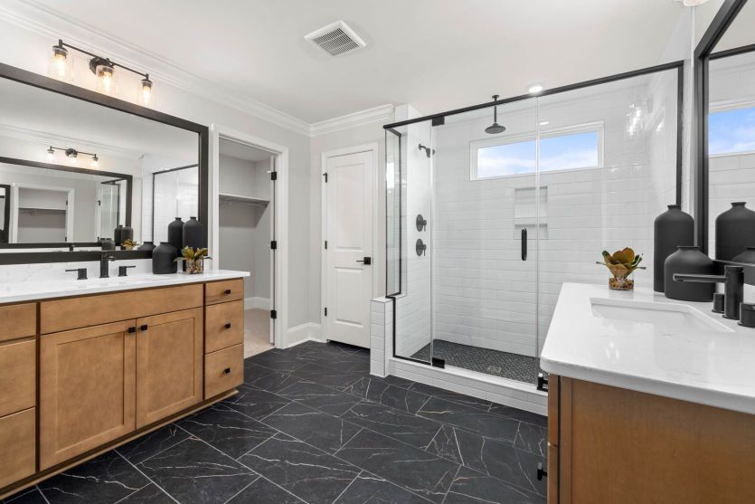 Spa Inspired Owner's Bath - Model Representation