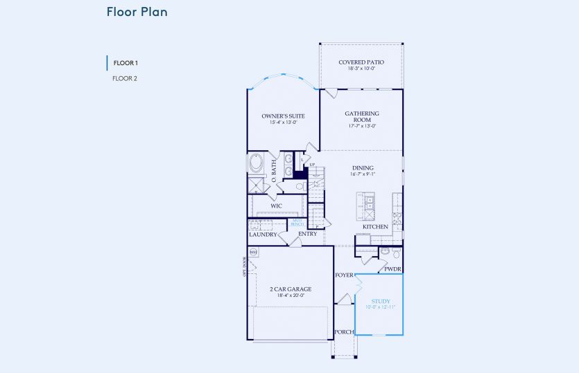 Jayton Floor Plan, Quick Move-In Home, Floor 1