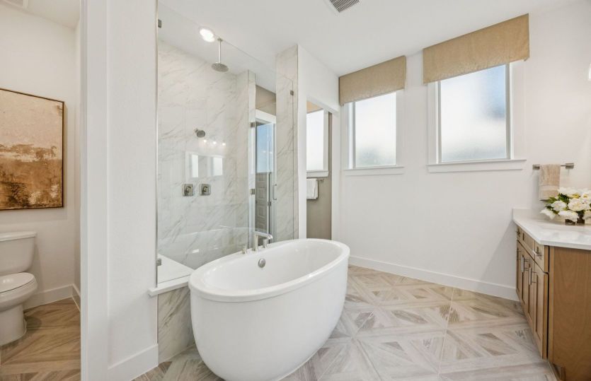 Spacious Owner's Bath