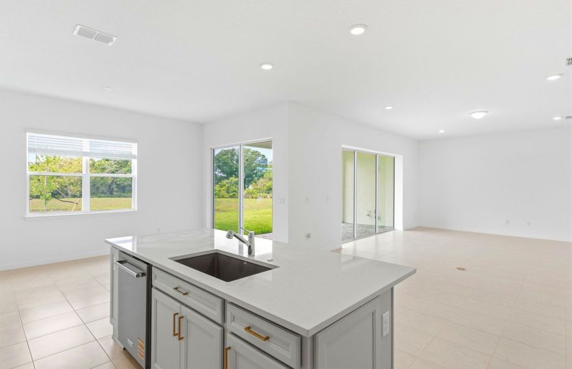 Center Island with Storage