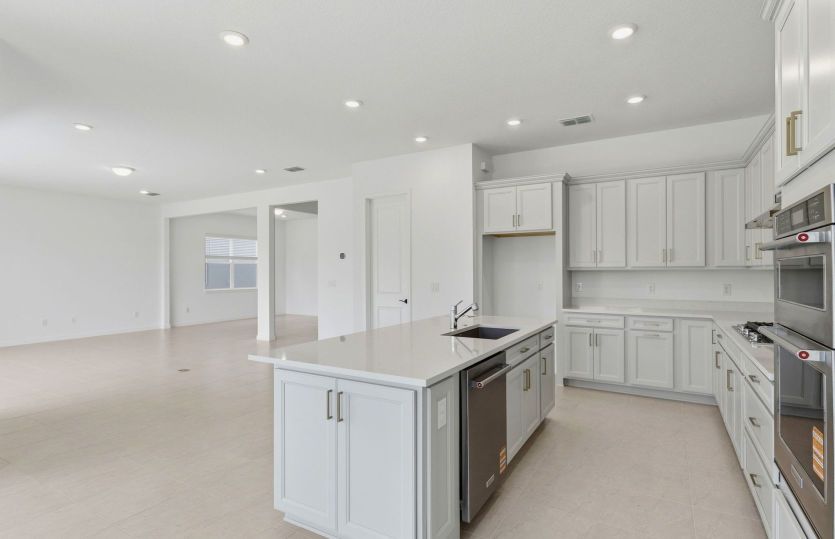 Open Kitchen to Gathering Room