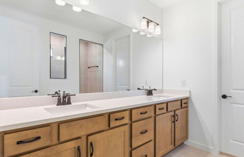 Owner's Bath with Dual Sinks