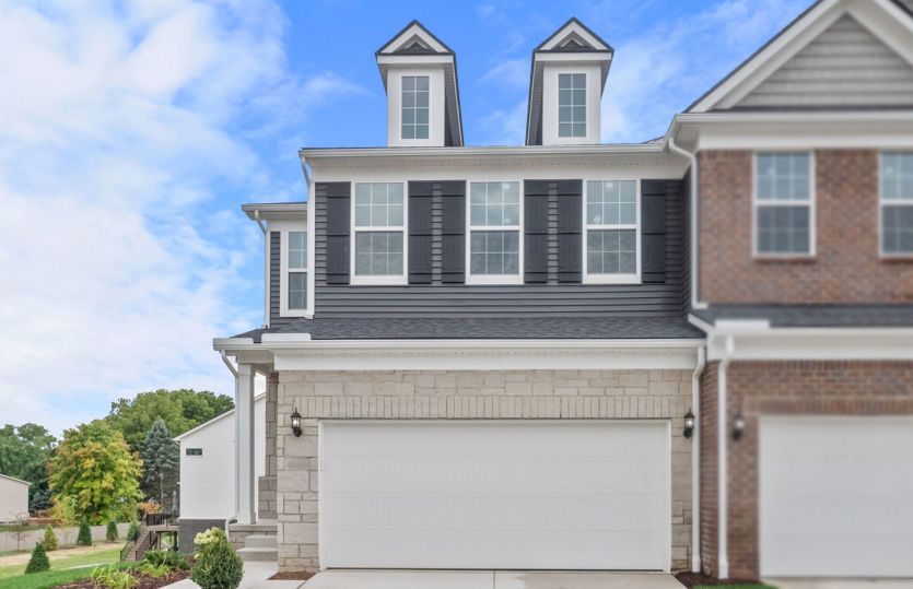 Ashton with Basement - Townes at Waldon Village: Clarkston, Michigan - Pulte Homes