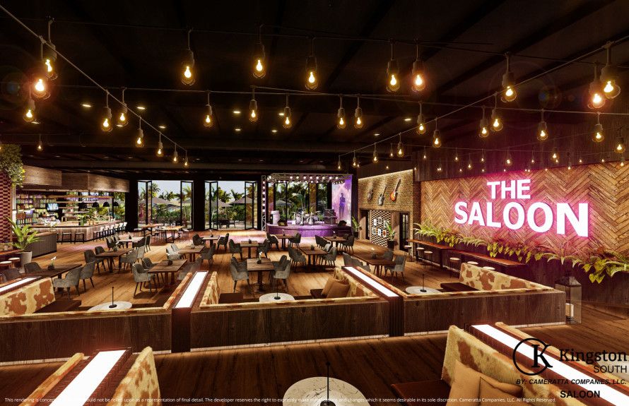 Saloon Bar and Stage