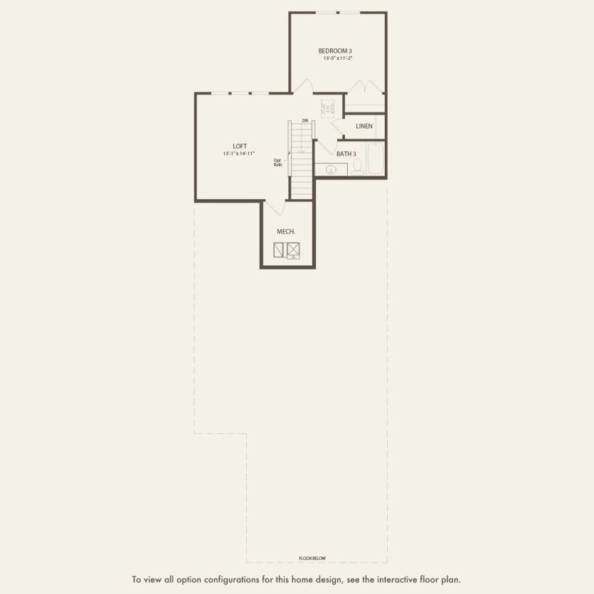 Second Floor 2 br / 2.5 ba