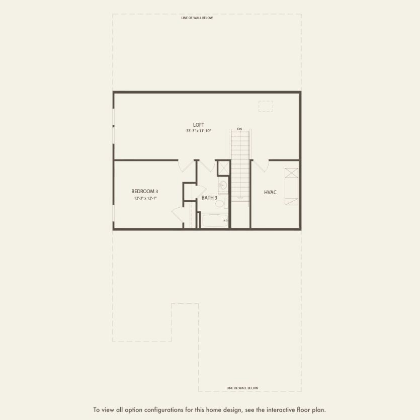 Second Floor 3 br / 3 ba