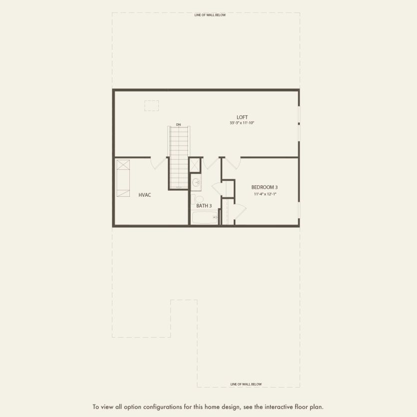 Second Floor 3 br / 3 ba