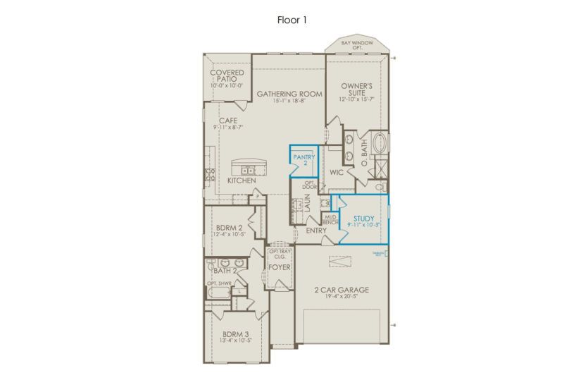 Floor plan for home