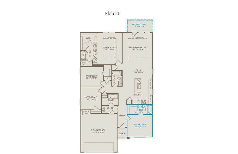 Floor plan for home