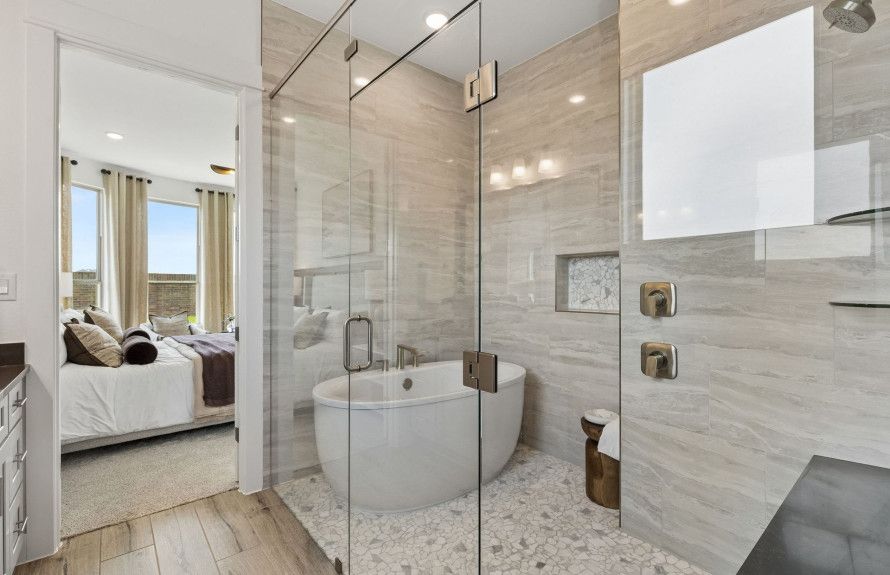 Luxurious Walk-In Shower