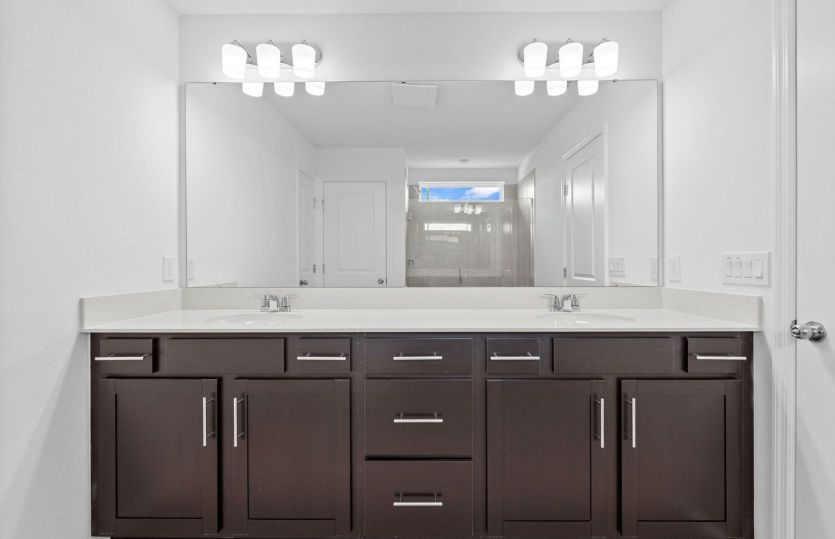 Owner's Bath with Dual Sinks