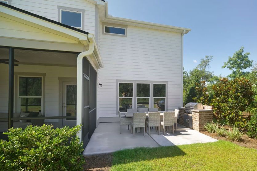 Outdoor Patio for grilling and dining