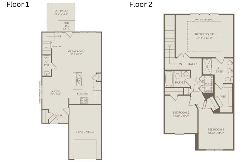 Floor Plan Level 1 & Level 2