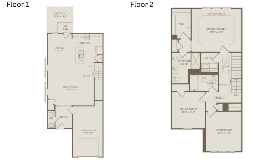 Floor Plan Level 1 & Level 2