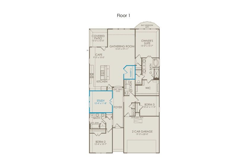 Floor plan for home