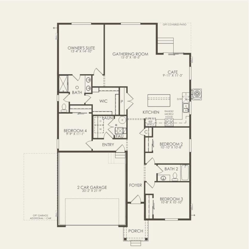 First Floor 4 br / 2 ba