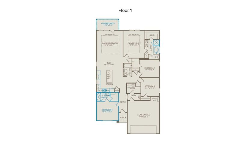 Floor plan for home