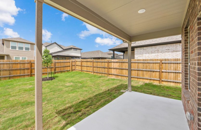 Covered Back Patio