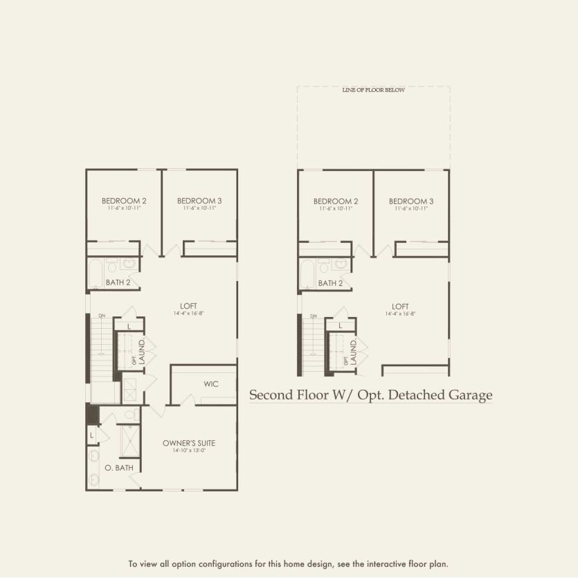 Second Floor 3 br / 2.5 ba