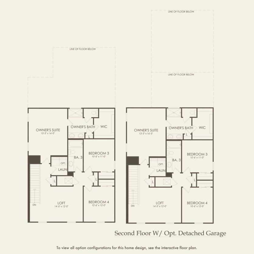 Second Floor 4 br / 3 ba