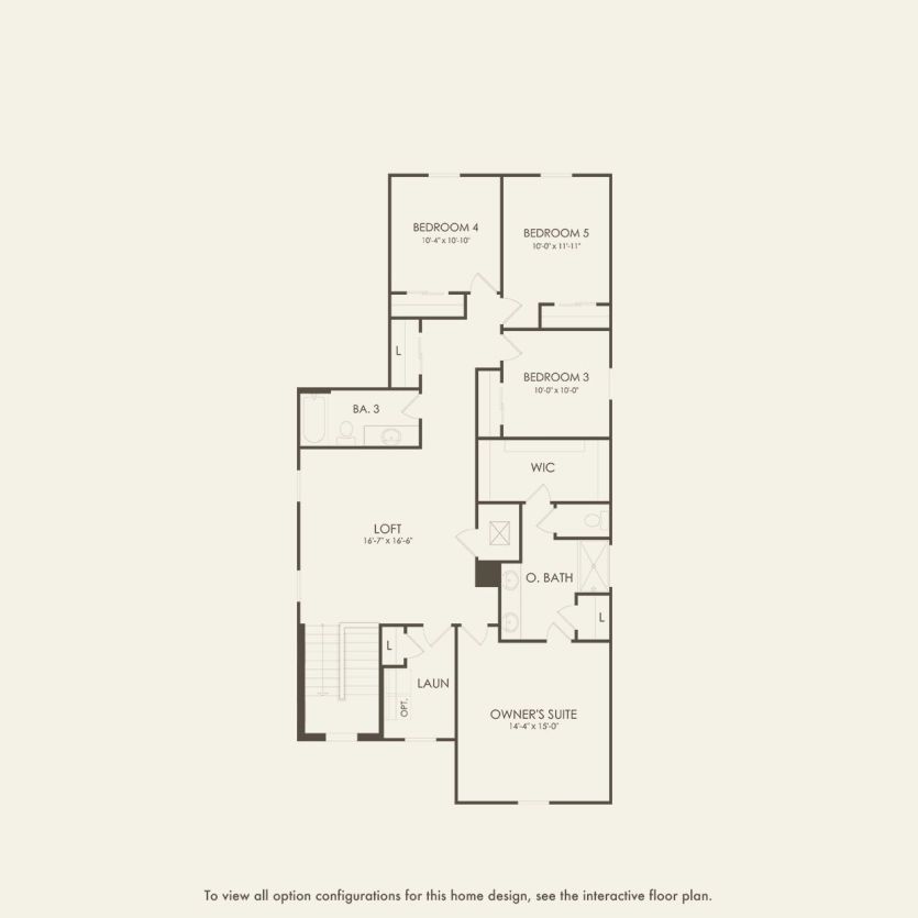 Second Floor 5 br / 3 ba