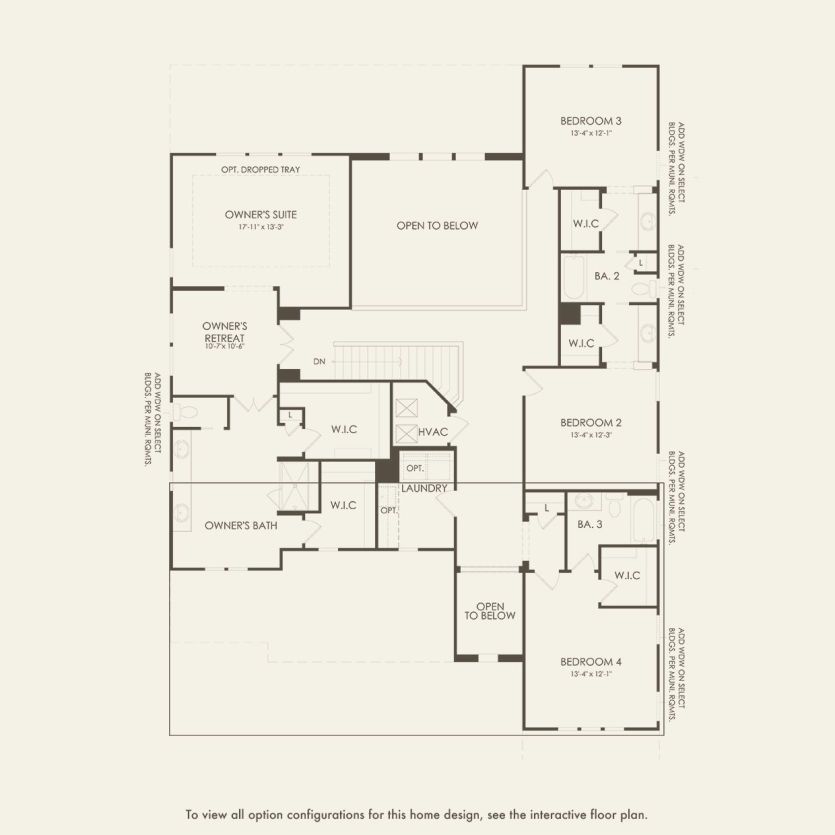 Second Floor 4 br / 3.5 ba