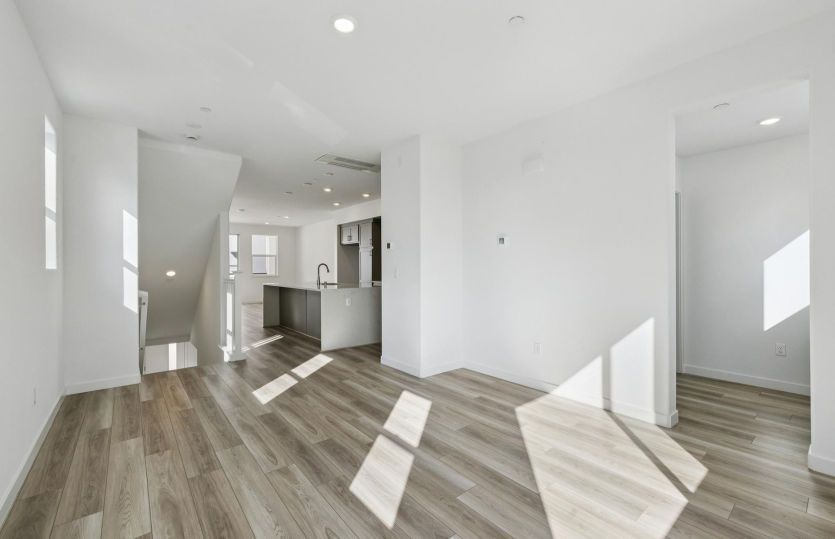 Dining area off kitchen