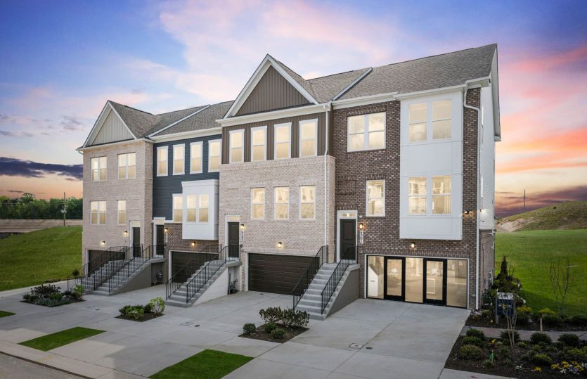 New 3-level Granton townhome at WestEnd offers up to 4 bedrooms in Upper Marlboro, MD