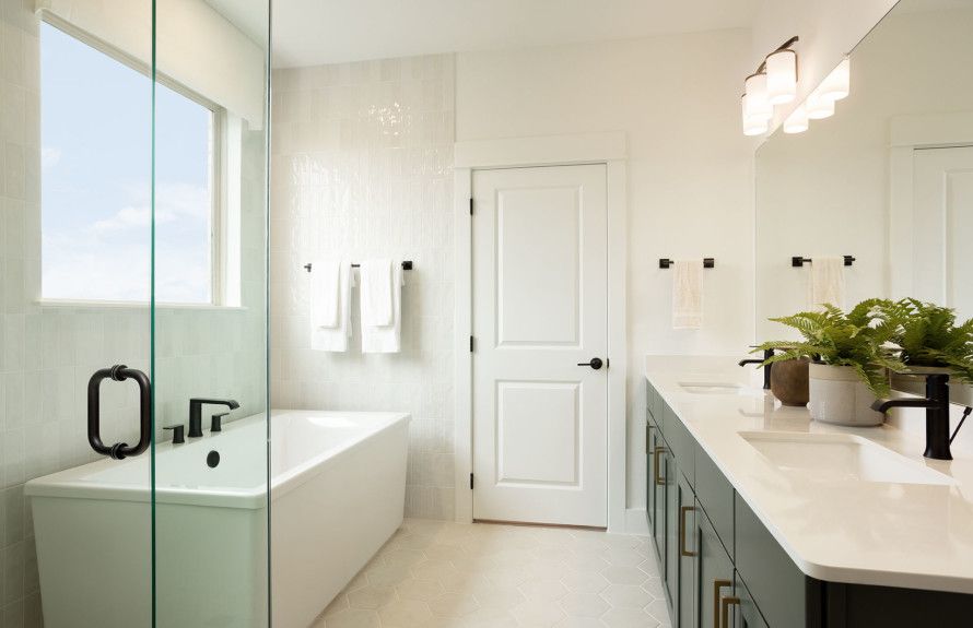 Upgraded Bathroom Layouts