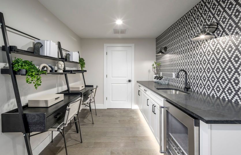 Wet Bar Options Available