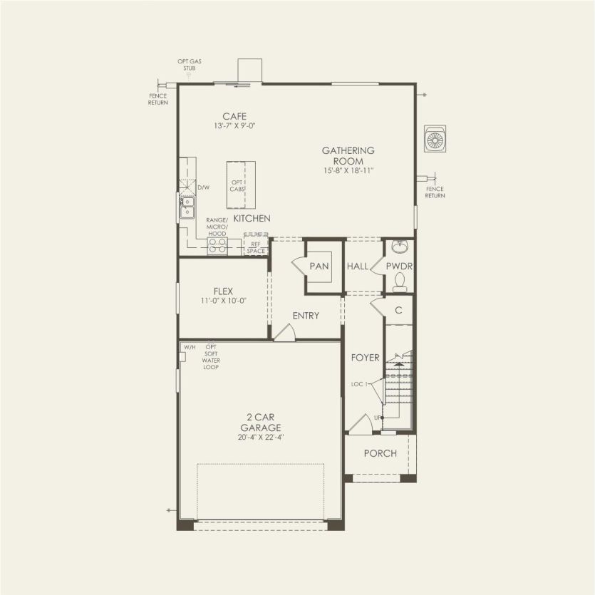 First Floor 4 br / 2.5 ba