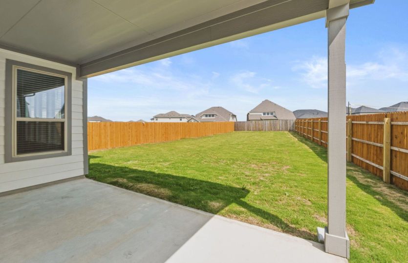 Covered Back Patio