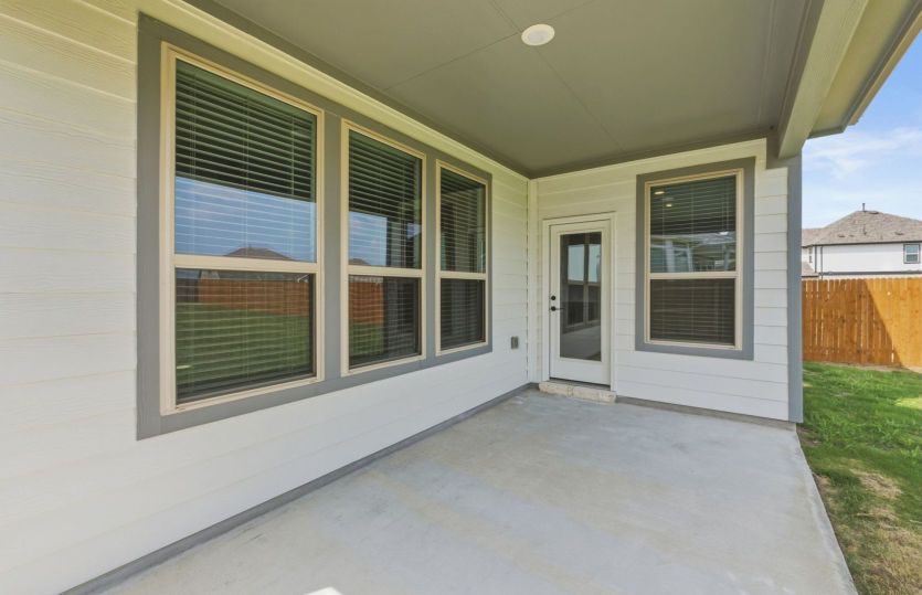 Covered Back Patio