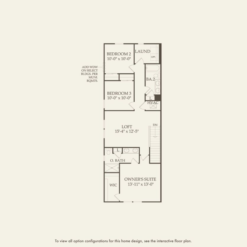 Second Floor 3 br / 2.5 ba