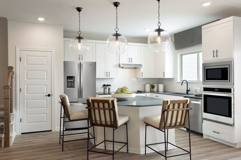 Model Representation - Kitchen Open to the Gathering Space