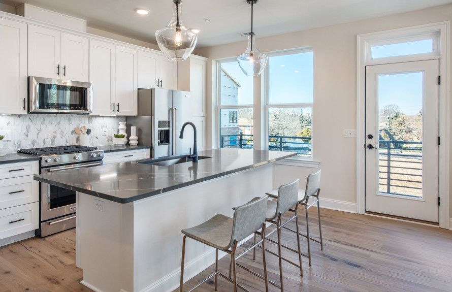 Spacious kitchen