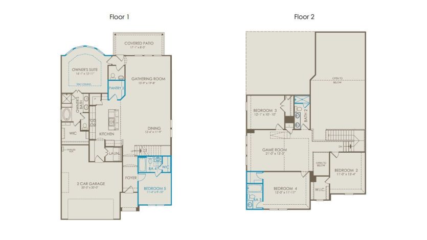 Floor plan for home