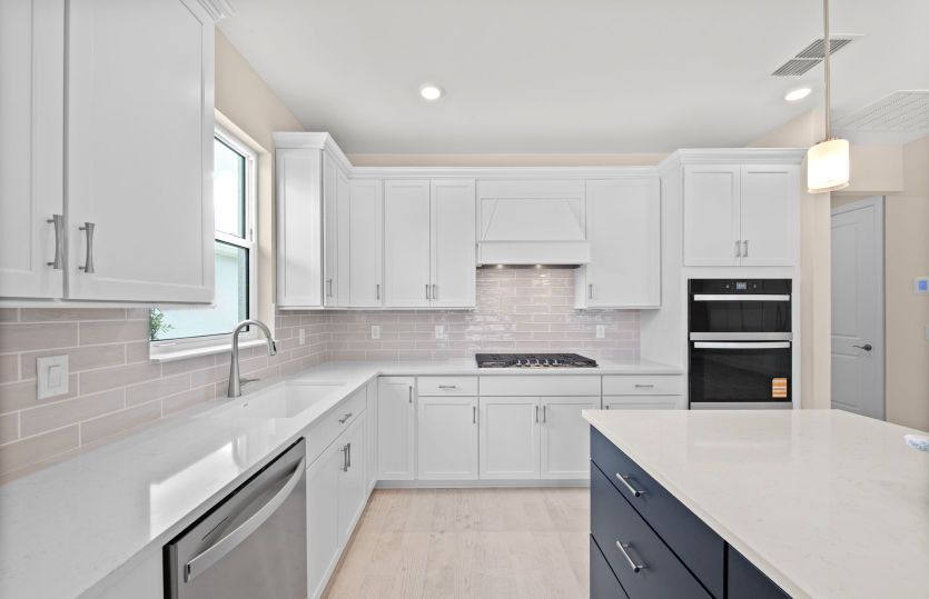 Chef-inspired kitchen with designer finishes