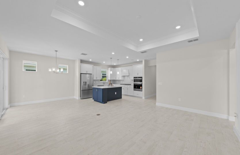 Spacious gathering room