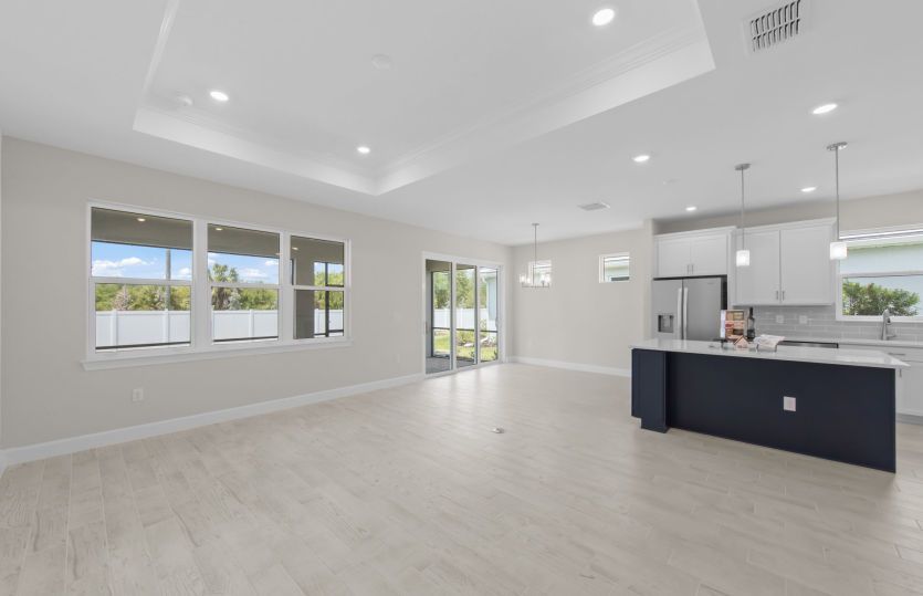 Spacious gathering room