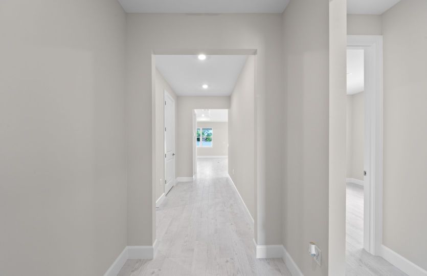 Inviting foyer