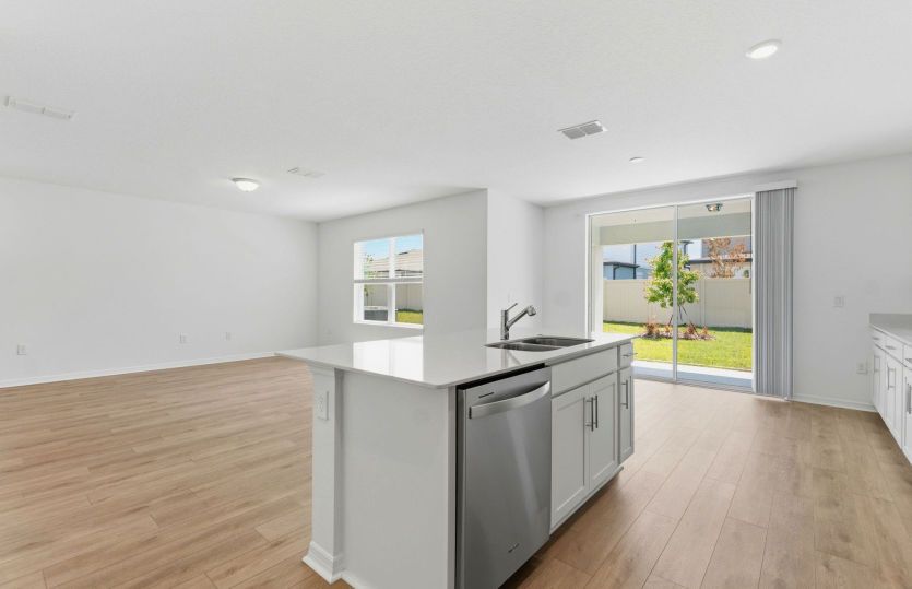 Center Island with Storage